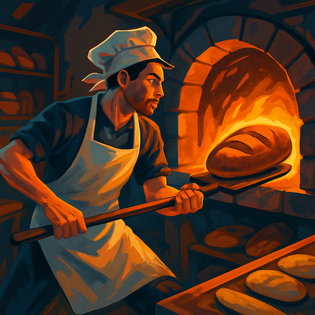 illustration of clean modern single neighborhood bakery called stone oven (1)